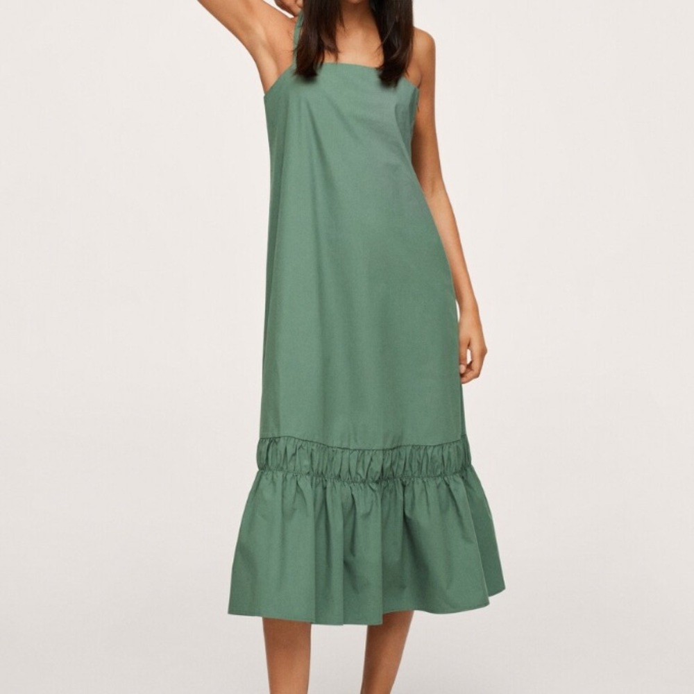 Mango Teal Dress